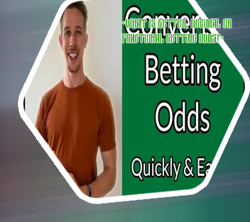 How are betting odds calculated